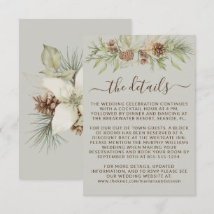 Winter Beige Details UAWG Website Hochzeit Begleitkarte