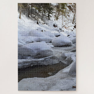 Winter-Bergfluss – Wilde Natur Rumänien