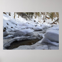 Winter-Bergfluss – Wilde Natur Rumänien