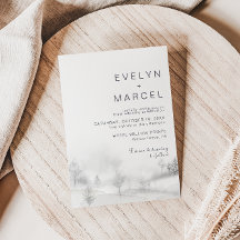 Winter-Bergwaldhochzeit