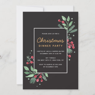 Winter Berries Grüne Weihnachtsfeier