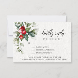Winter Berry   Bitte beantworten   UAWG für die Sp RSVP Karte