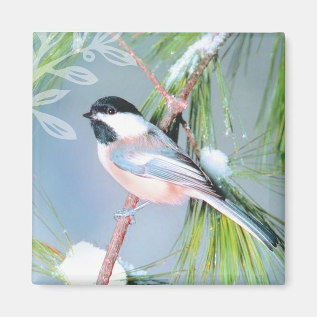 Winter Bird Magnet (Vorne)