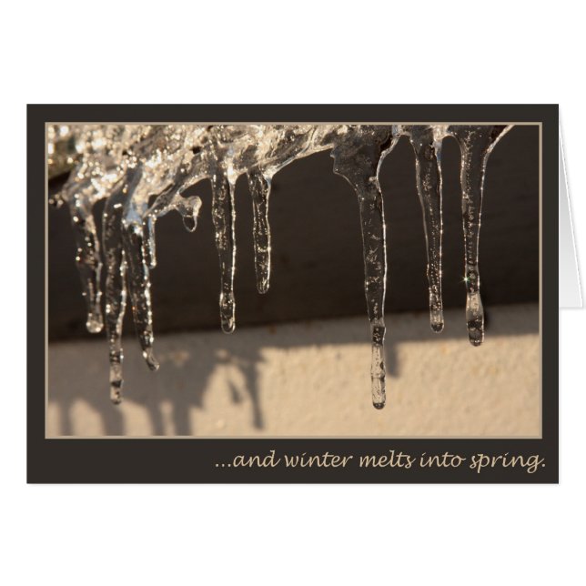 Winter bis Frühling (Vorderseite (Horizontal))