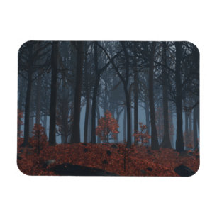 Winter Blätter Magnet