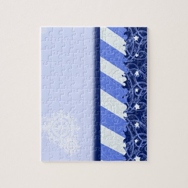 Winter-Blau (Vertikal)