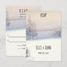 Winter Blau und Weiß Hochzeit