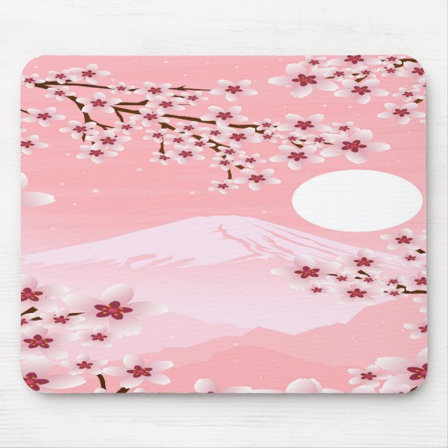 Winter Blossom Mousepad (Vorne)