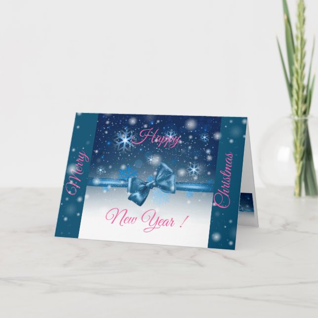 Winter Blue Karte (Vorderseite)