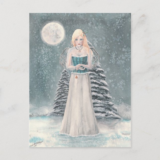 Winter Blues Postcard Postkarte (Vorderseite)