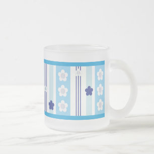 Winter-Blumen Mattglastasse
