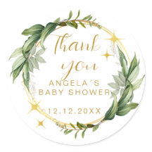Winter Botanical Danke Baby Shower