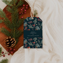 Winter Botanicals Coquette Bow | Christmas Geschenkanhänger