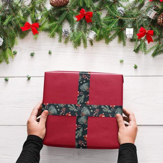 Winter Botanicals Coquette Bow | Christmas Ripsband (Von Creator hochgeladen)