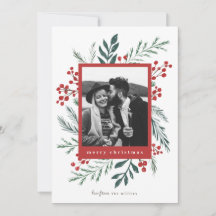 Winter Botanicals Elegantes Weihnachtsfest Foto