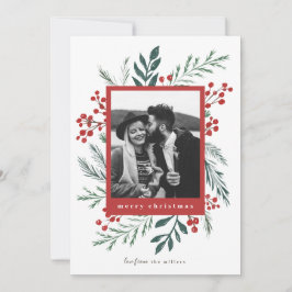 Winter Botanicals Elegantes Weihnachtsfest Foto