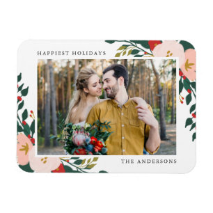 Winter Botanicals FOTO Magnet