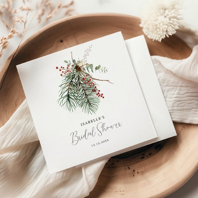 Winter Botanik Serviette (Von Creator hochgeladen)