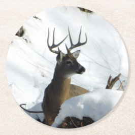 Winter Buck Untersetzer