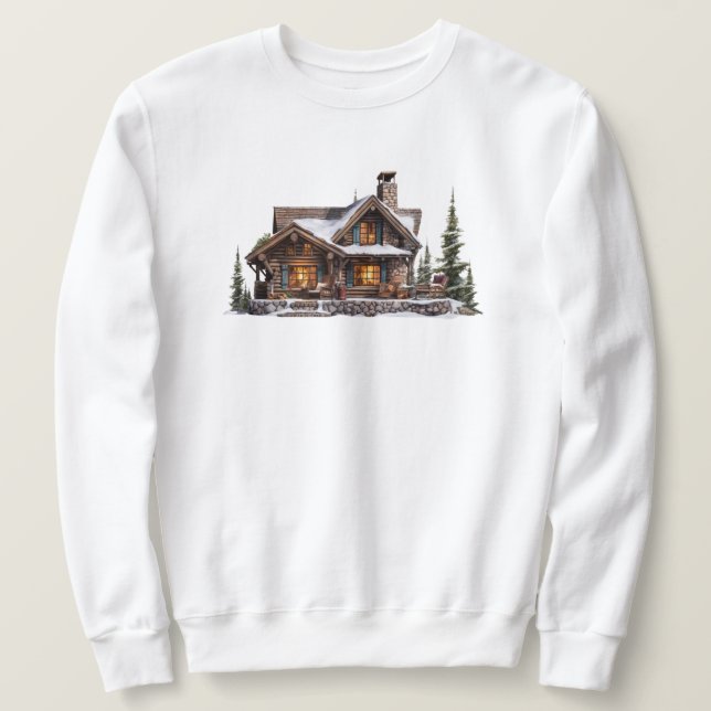 Winter Cabin Sweatshirt (Design vorne)