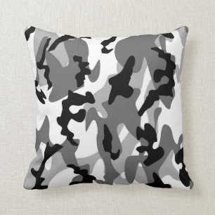 Winter-Camouflage Kissen