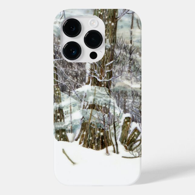 Winter Case-Mate iPhone 14 Pro Hülle (Rückseite)