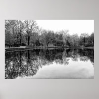Winter Central Park, NYC Landschaft