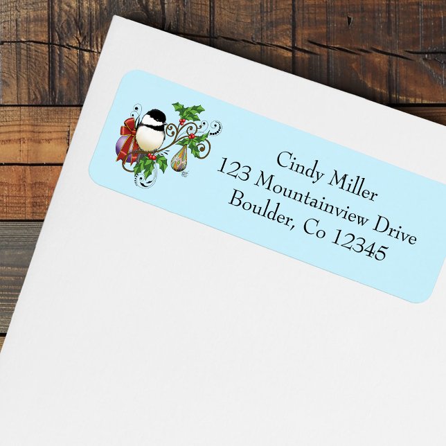 Winter Chickadee Weihnachten (Von Creator hochgeladen)