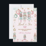 Winter Christmas Ballerinas Girl Dankeskarte<br><div class="desc">nutcracker Thema Winter Weihnachten Geburtstag danke Ihnen Karte. Bitte beachten Sie,  dass es sehr einfach ist,  mit der Personalisierungsfunktion alle persönlichen Daten zu bearbeiten. Sie können die Hintergrundfarbe oder den Text ändern. Für die passenden Artikel,  senden Sie uns bitte eine Nachricht über Zazzle.</div>