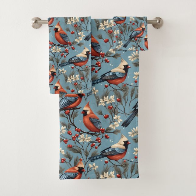 Winter Christmas Cardinal  (En situation)