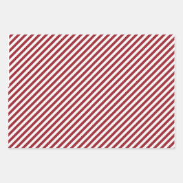 Winter Colour Wrapping Paper Flat Sheet Set 4 Geschenkpapier Set