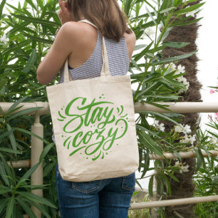 Winter Cosy" Tragetasche