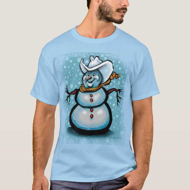 Winter Cowboy T - Shirt (Vorderseite)