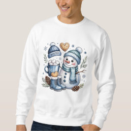Winter Cozy Snowman  Sweatshirt