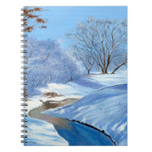 Winter Creek Notebook Notizblock