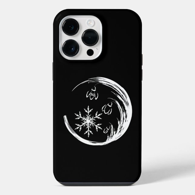 Winter Crest iPhone 14 Pro Max Hülle (Rückseite)
