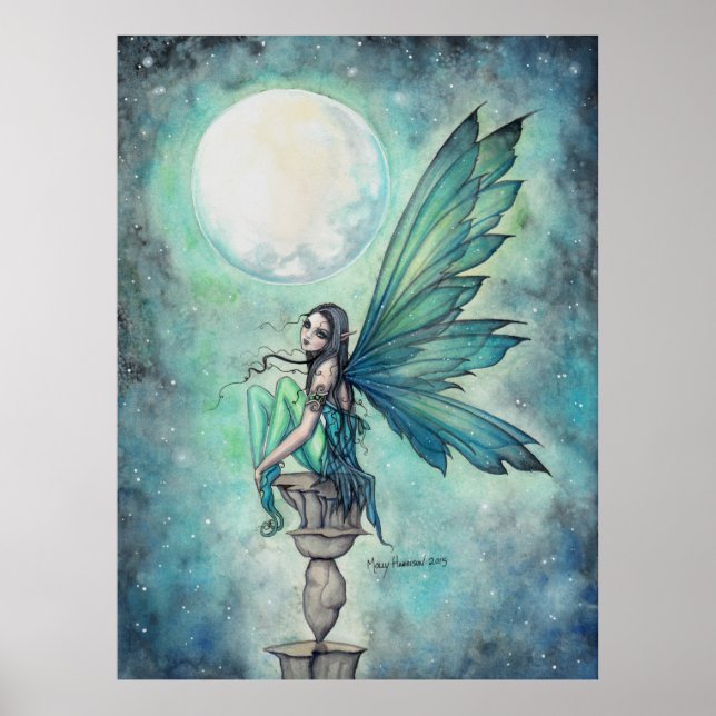 Winter Dream Faiasy Fantasy Art Aquarium Poster (Vorne)