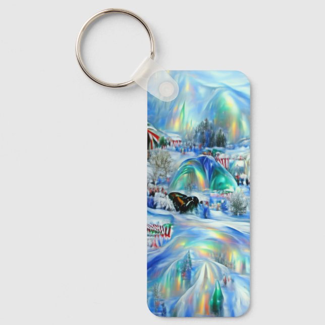 Winter Dreamscape Schlüsselanhänger (Vorderseite)