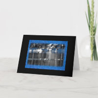 Winter duckt Notecard