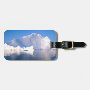 Winter durch die Eisberge Gepäckanhänger