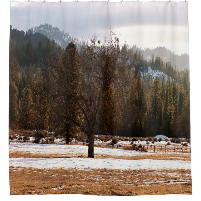 Winter...... Duschvorhang (Vorderseite)