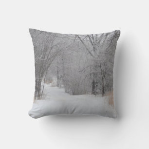 Winter-Einsamkeit Kissen Für Draußen
