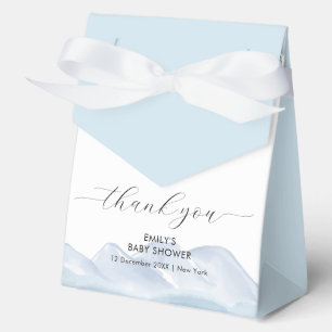 Winter-Eisberg-Schneeflocken-Baby-Party Geschenkschachtel