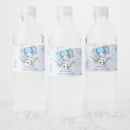 Winter Elephant Baby Dusche