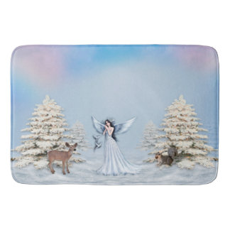 Winter-Engels-Szenen-Badezimmer-Bad-Matte Badematte