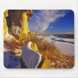 Winter entlang des Missouri River nahe Mousepad
