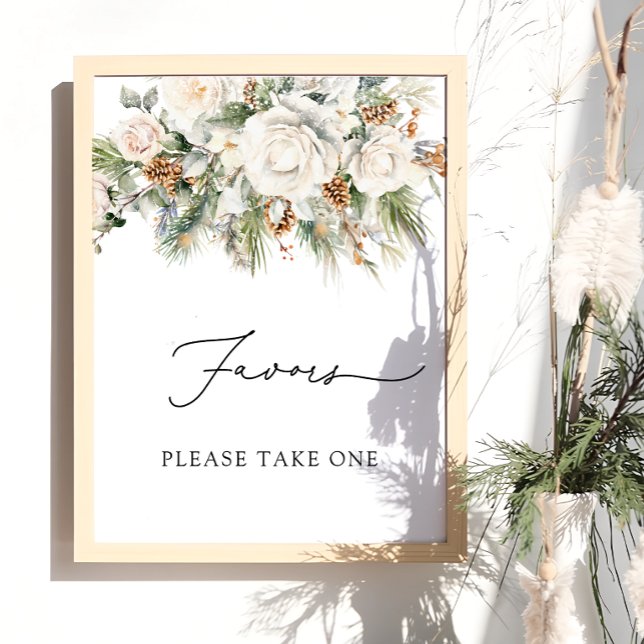 Winter Evergreen und Pine Favoriten Bitte nimm dir Poster (Von Creator hochgeladen)