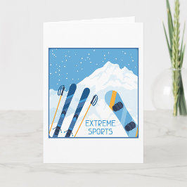 Winter Extreme Sports Karte