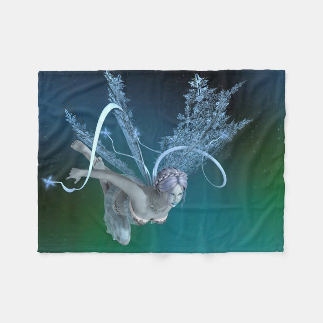 Winter Fairy Fleecedecke (Vorderseite (Horizontal))