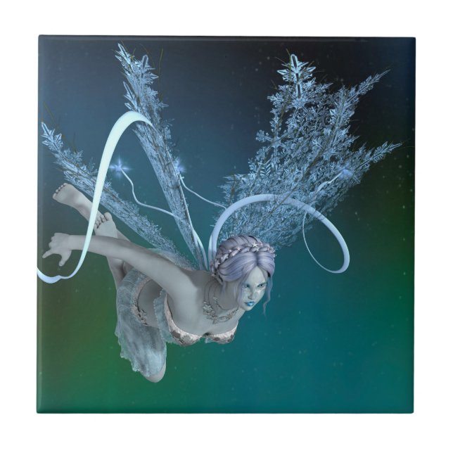 Winter Fairy Fliese (Vorderseite)